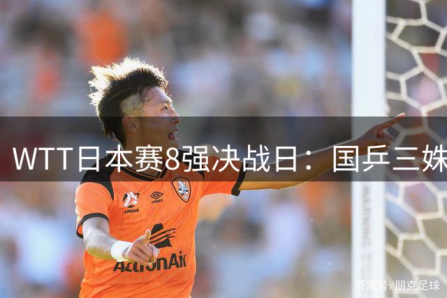 WTT日本赛8强决战日：国乒三姝迎战劲敌，王艺迪对阵朱雨玲成焦点